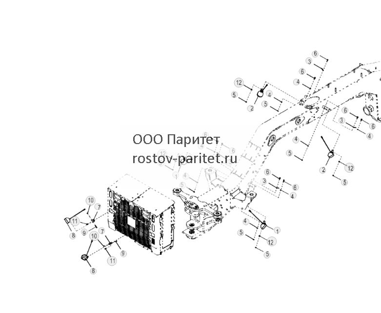Задняя часть, рабочие фонари средней рамы и под кабиной - ST3445 281.jpg